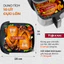 Nồi chiên không dầu 10L nhập khẩu Fujihome A10DG tự ngắt, nồi chiên điện tử 10Lít cảm ứng 8 chế độ nấu,tặng kèm kẹp gắp