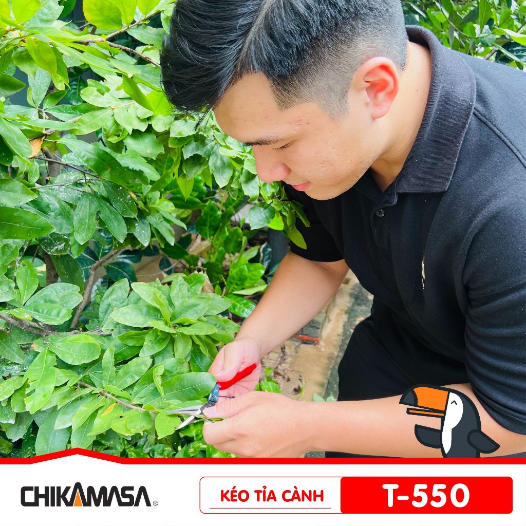 Kéo cắt tỉa cành Chikamasa T-550 hàng chuẩn Nhật