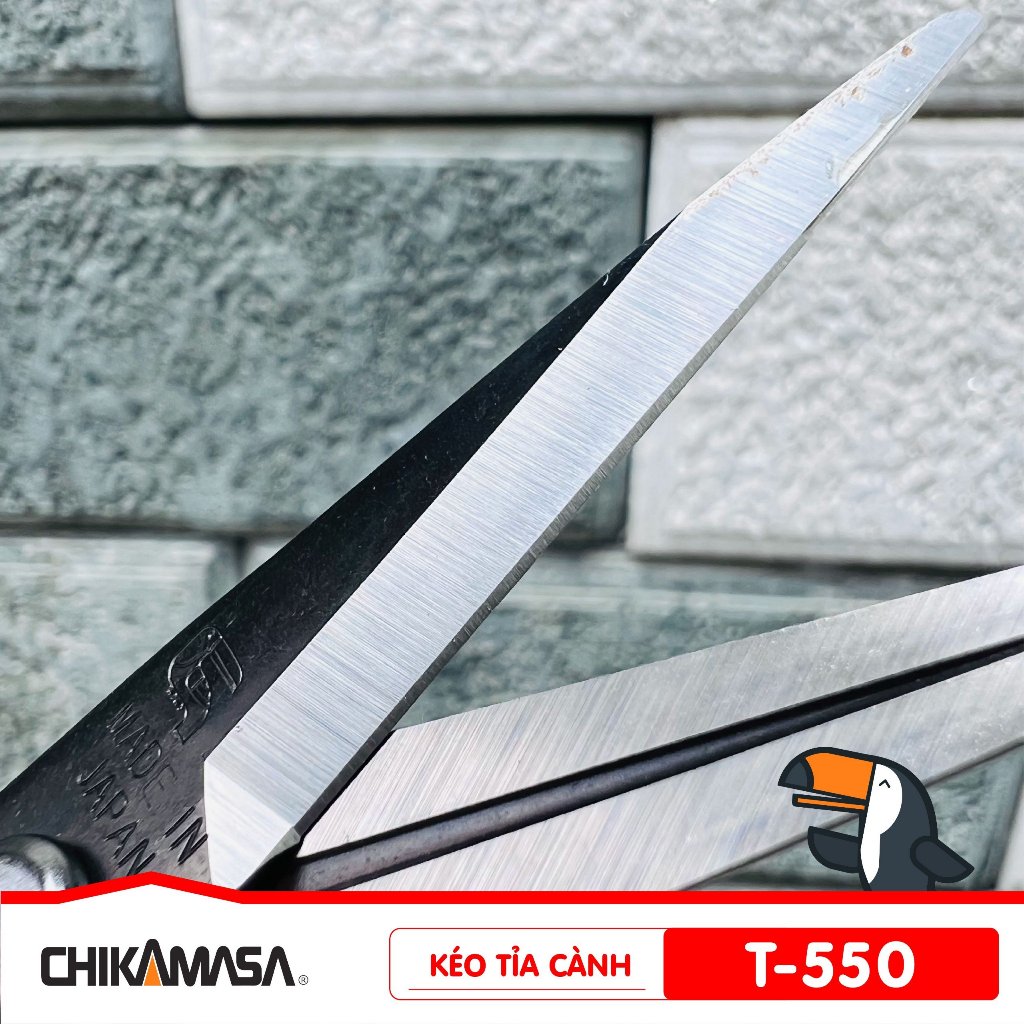 Kéo cắt tỉa cành Chikamasa T-550 hàng chuẩn Nhật