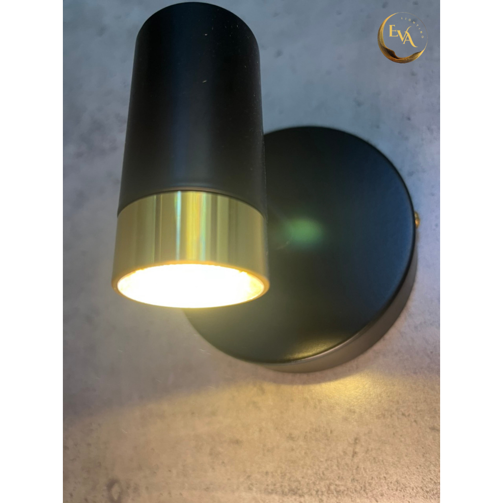 Đèn soi tranh 1 bóng công suất 3W EVA AP8110-1BK bảo hành 12 tháng