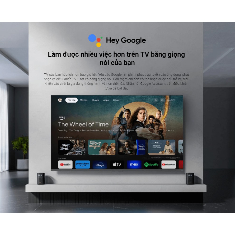 Ảnh Tivi Xiaomi A Pro 55inch 2025 Google TV, Điều khiển giọng nói, Độ phân giải 4K - Hàng Chính Hãng 2