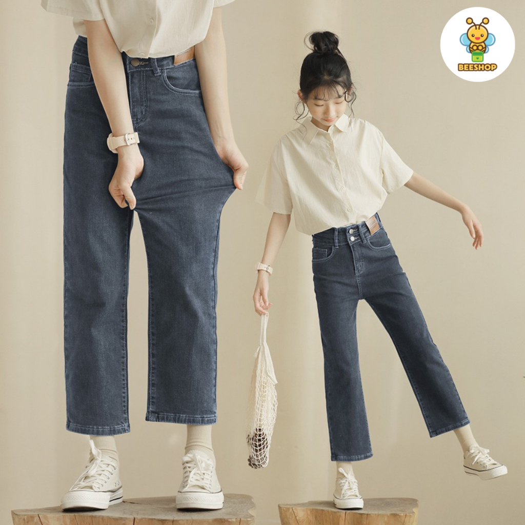 Áo sơ mi cộc cho bé gái size đại BEESHOP H24010A
