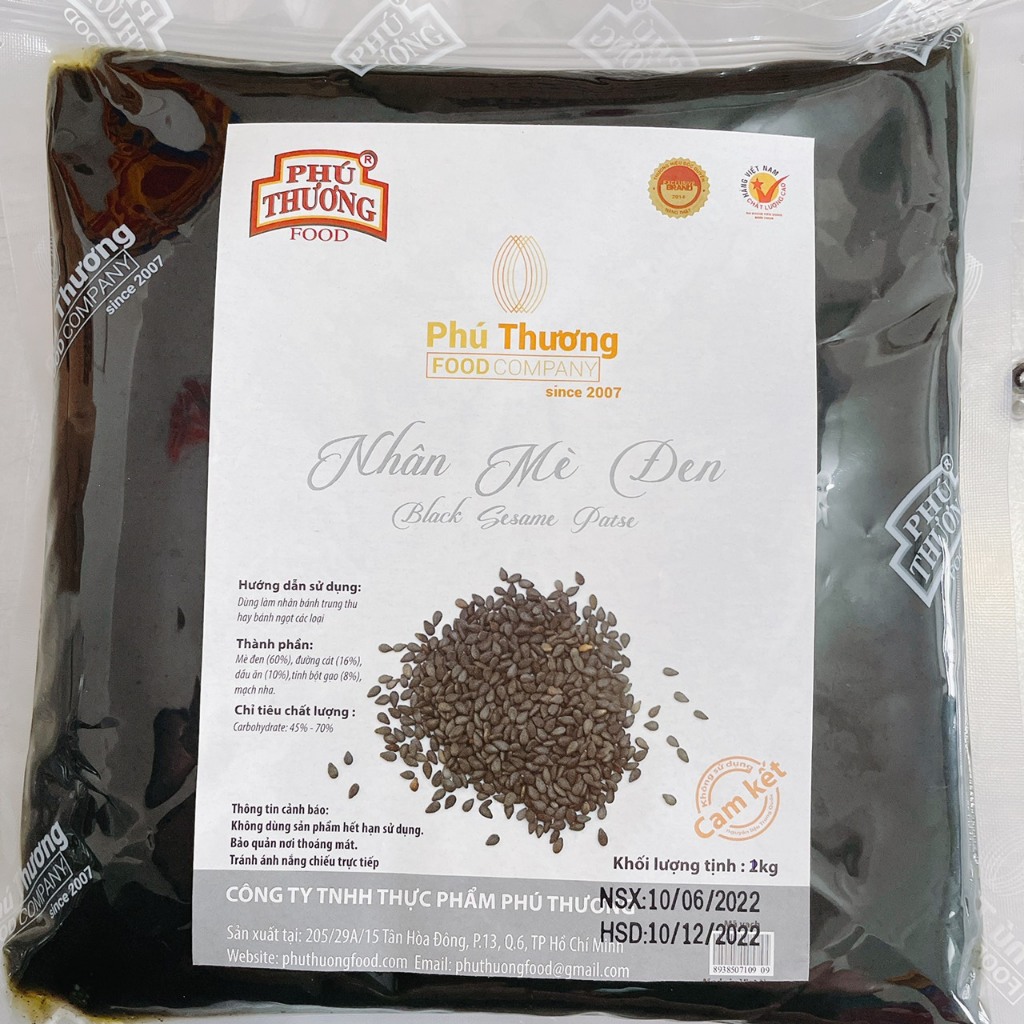 Nhân mè đen Phú Thương 1kg