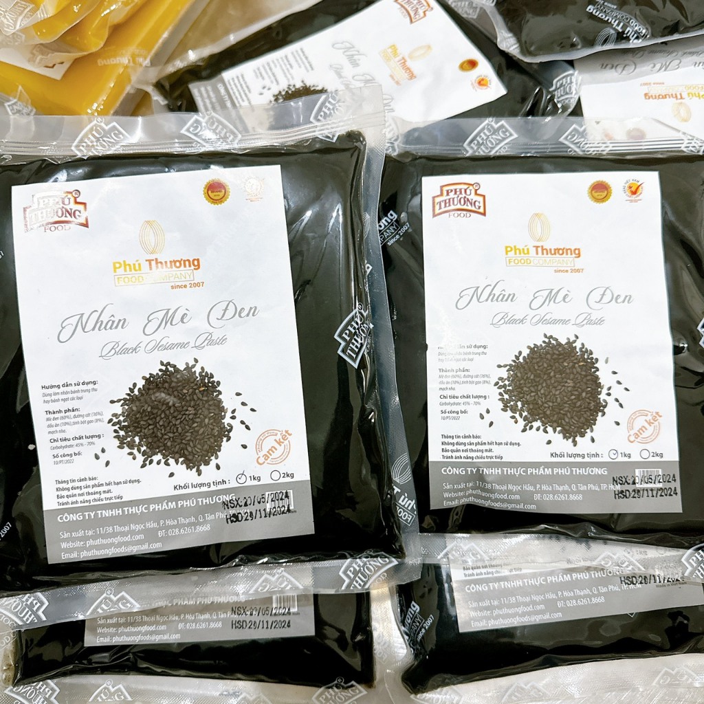 Nhân mè đen Phú Thương 1kg