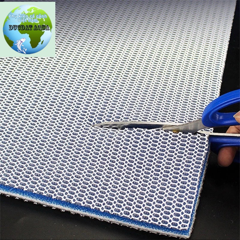 bông lọc nước 8d kích thước lớn 120x50x2cm & 120x30x2cm cho bể cá cảnh thuỷ sinh giá tốt 6