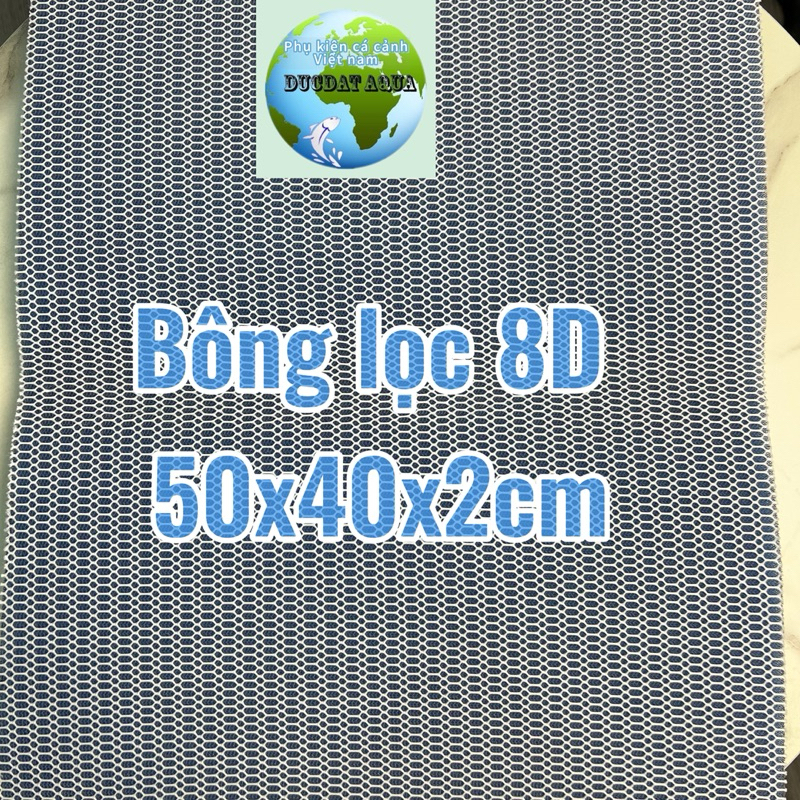 bông lọc nước 8d cho bể cá cảnh thuỷ sinh giá tốt phụ kiện cá cảnh việt nam 6