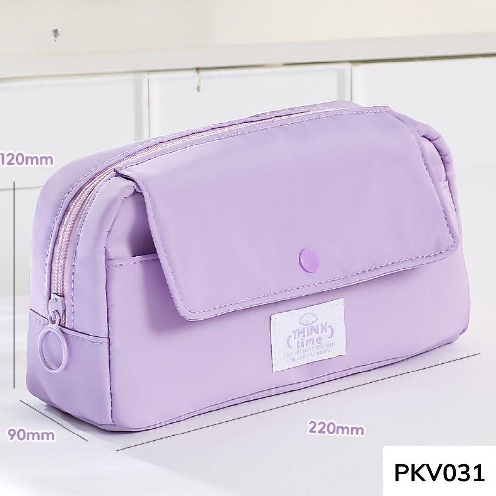 Bóp viết mẫu basic siêu nhiều ngăn nhiều màu pastel dễ lựa chọn phong cách hàn quốc PKV031 gagastore