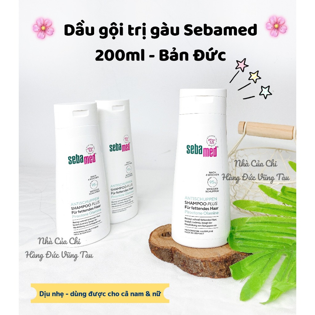 DẦU GỘI CHO TÓC GÀU SEBAMED PLUS - Chuẩn nội địa Đức - Nhà Của Chi ...