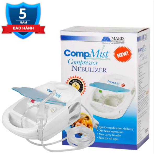 Máy xông khí dung ,Máy xông mũi họng Compmist