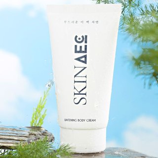 Bộ đôi kem dưỡng trắng chống nắng body và dưỡng trắng body ban đêm Skin aec