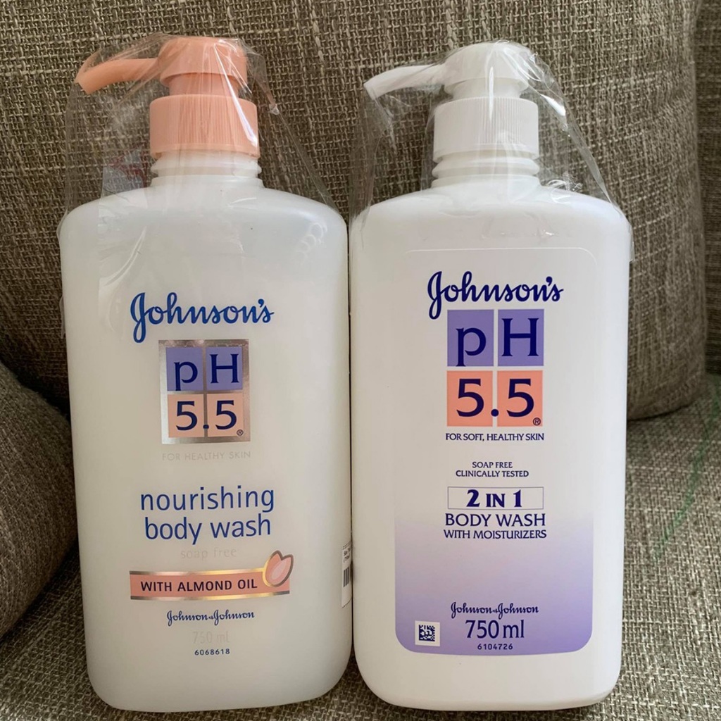 Ảnh Sữa Tắm Johnson PH 5.5 Cho Người Lớn Dưỡng Ẩm Mịn Màng 750ml 1