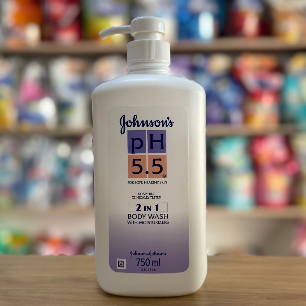 Ảnh Sữa Tắm Johnson PH 5.5 Cho Người Lớn Dưỡng Ẩm Mịn Màng 750ml 3