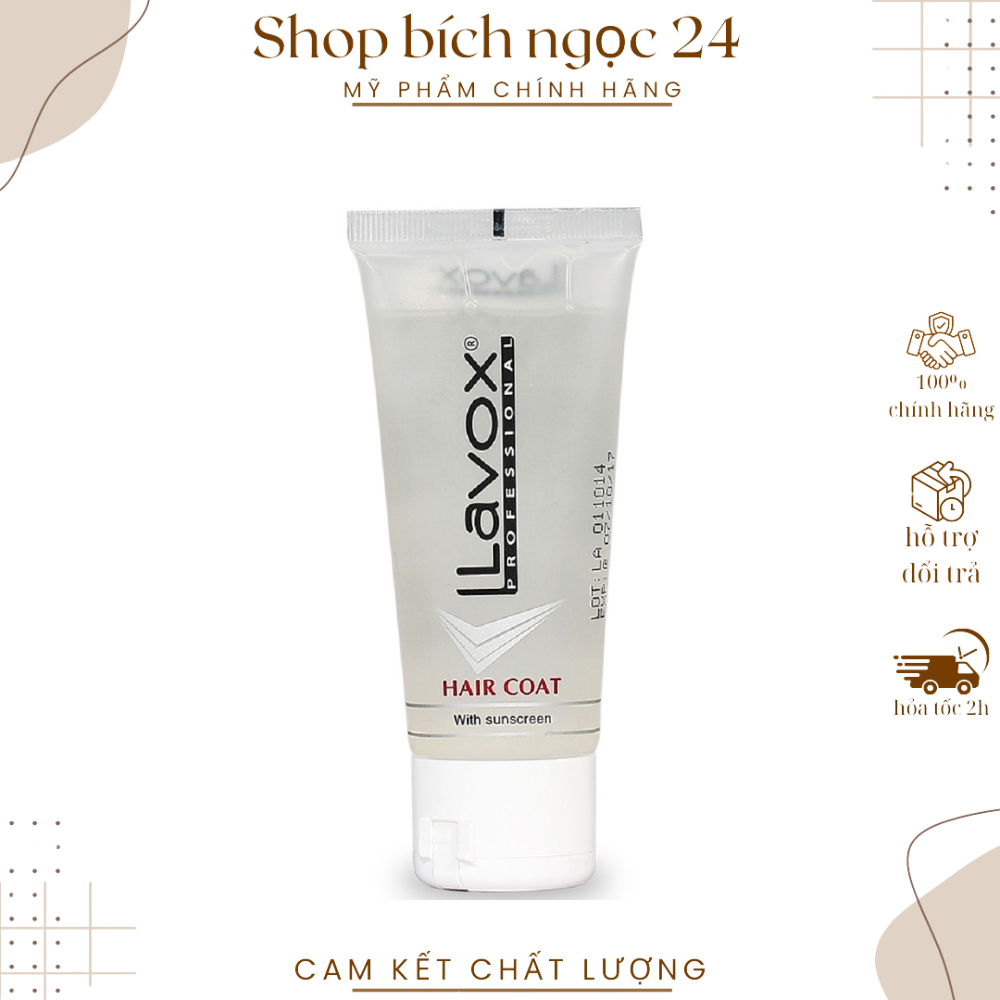 Dầu Dưỡng Làm Bóng Tóc 60ml Lavox Hair Coat