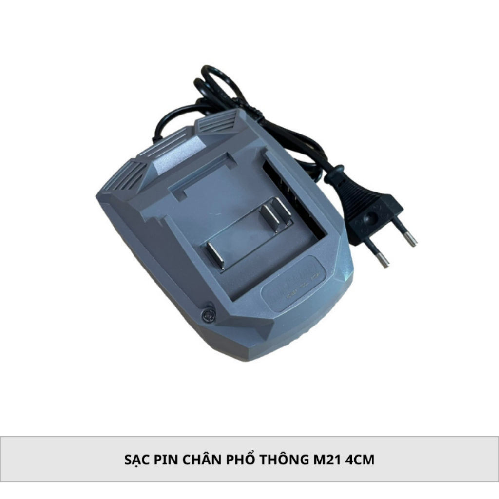 Sạc pin Li-on DRAMA 2A, đế sạc pin 21v Chân pin phổ thông 4cm