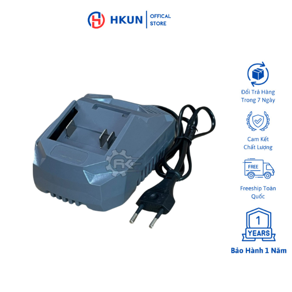 Sạc pin Li-on DRAMA 2A, đế sạc pin 21v Chân pin phổ thông 4cm