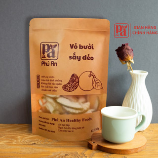 Vỏ bưởi sấy chanh dây Phú An trái cây thập cẩm sấy hoa quả sấy mứt ăn vặt mix xoài sấy mít dừa non ổi đu đủ cam sấy
