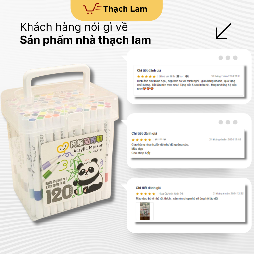 [Tết Cào là có quà]Giao Hỏa Tốc – Bút Acrylic Marker No.9131 60/80/100/120 Màu Vẽ Đa Chất Liệu