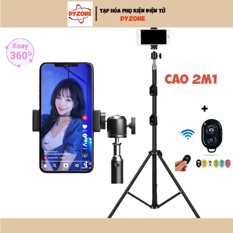 Chân Quay Điện Thoại, Tripods 3 Chân, Dùng Quay Video, Chụp Ảnh ...
