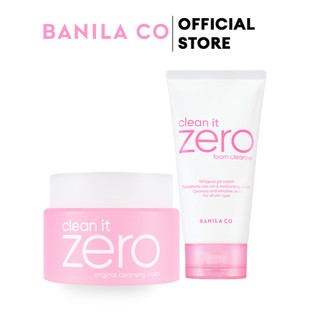 COMBO Sữa rửa mặt 150ML + Sáp tẩy trang 100ML BANILA CO O​r​i​g​i​n​a​l dành cho mọi loại da