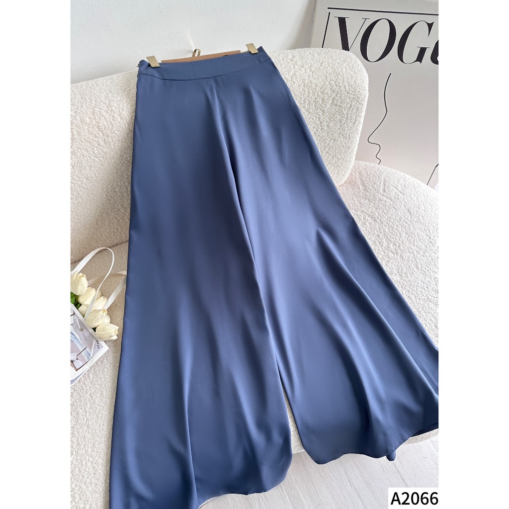 Quần váy culottes cạp cao hack dáng A2066