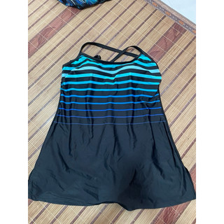 Size 10 (60-65kg) Váy bơi kín đáo che bụng, có bikini bigsize, liền quần bơi hàng vnxk của longitude
