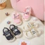 Dép quai hậu sandal bít mũi thoáng khí hình gấu cho bé trai bé gái 1-3 tuổi ShinHome