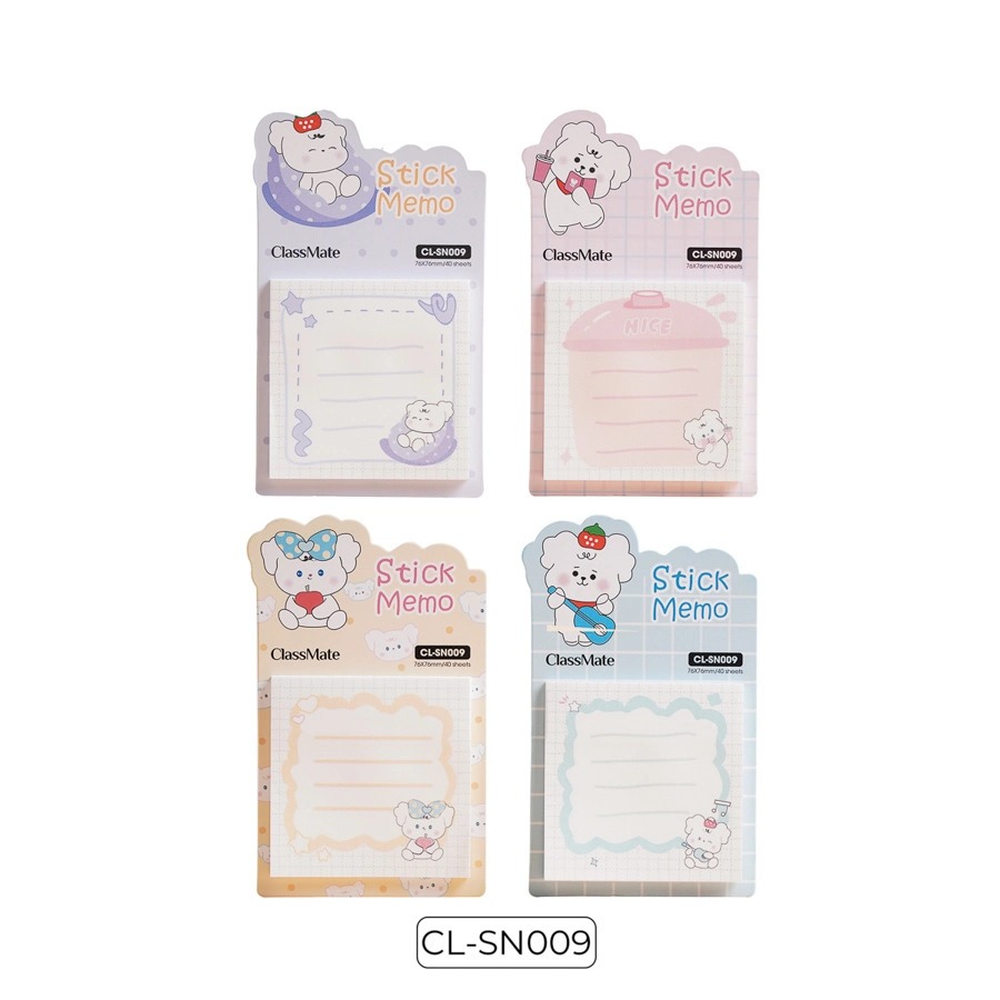 Giấy note Ghi Chú Classmate Stick Memo CL-SN009 | Shopee Việt Nam