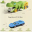 Đồ Chơi Xe Khủng Long Nuốt Ô Tô Con BỐ KHỦNG LONG Gồm 6 Xe Hotwheels Đồ Chơi Khủng Long Cho Bé XE Ô Tô Đồ Chơi