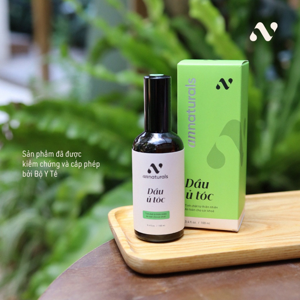 Dầu ủ tóc thiên nhiên 100ml | Dành cho tóc bị khô cứng, tóc yếu và gẫy rụng
