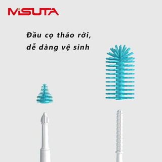 Bộ Combo 3 Chi Tiết Vệ Sinh, Cọ, Rửa Bình Sữa Hay Các Đồ Dùng Khác Phù Hợp. Chất Liệu Silicon An toàn Khi Sử Dụng