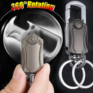 Móc Chìa Khoá Ô Tô Móc Treo Chìa Khoá Xe Máy Làm Bằng Hợp Kim Cao Cấp Đa Năng 4 Trong 1