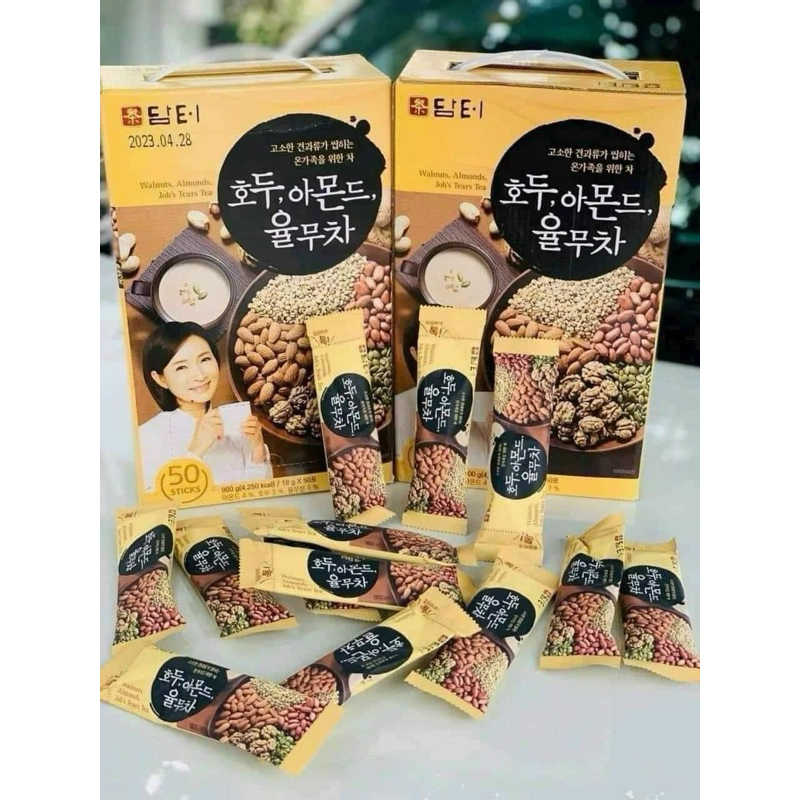 [2026]Bột ngũ cốc DAMTUH hộp 50 gói Hàn quốc tibongstore