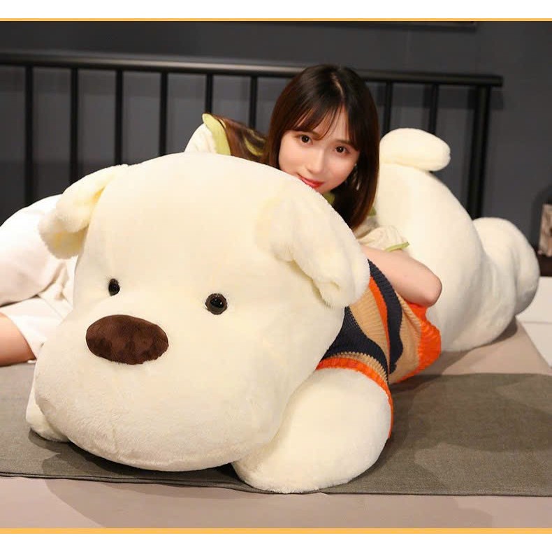 Gấu Bông Ôm Ngủ Hình Mèo Cam Size Lớn