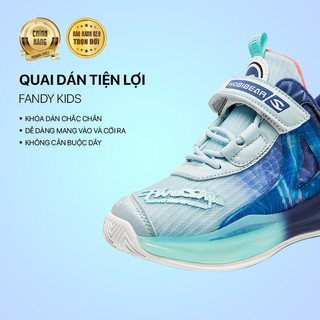 Giày thể thao trẻ em HOBIBEAR GS7970, giày eva shoes blue màu xanh dương có khóa dán