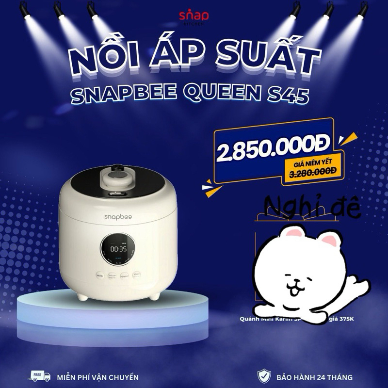 Nồi áp suất snapbee (Chính hãng ) | Shopee Việt Nam