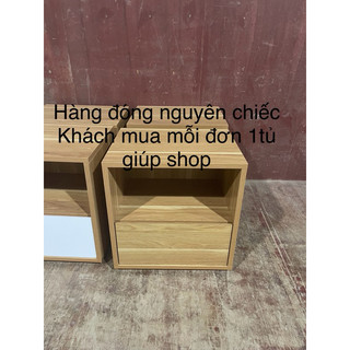 [giao mỗi đơn 1 chiếc] tủ,tap đầu giường gỗ mdf (40x31x41)màu Vân vàng