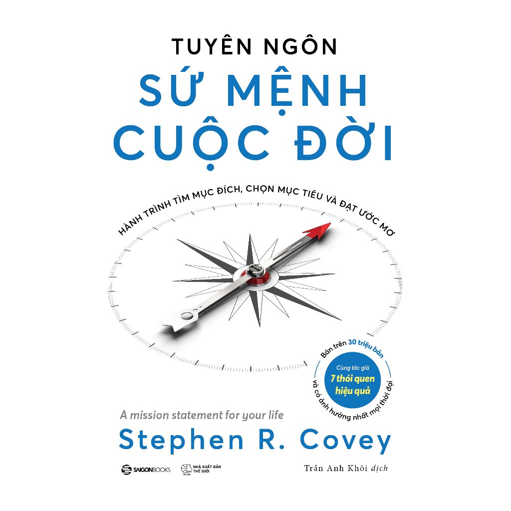 Sách - Tuyên Ngôn Sứ Mệnh Cuộc Đời - Stephen R. Covey