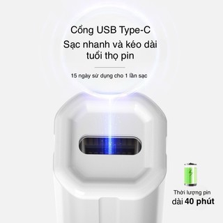 NANTY Máy hơ gel mini 1 ngón tích điện bút hơ gel móng cầm tay Đèn led Sây Khô Móng Tay Móng Chân mini  UV LED Nhanh khô