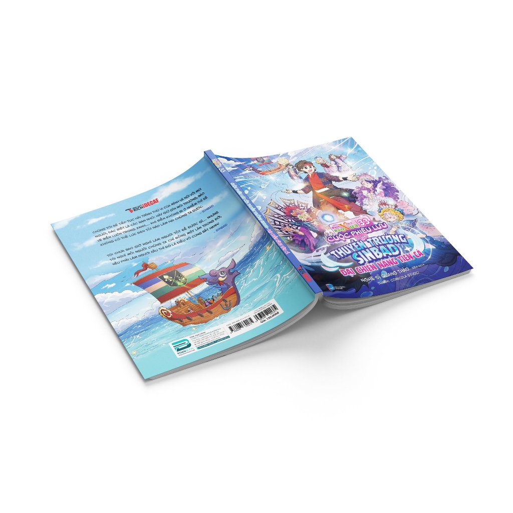Ảnh Sách - Cuộc Phiêu Lưu Của Thuyền Trưởng Sinbad - Đại Chiến Nàng Tiên Cá (Truyện Tranh Màu) 4
