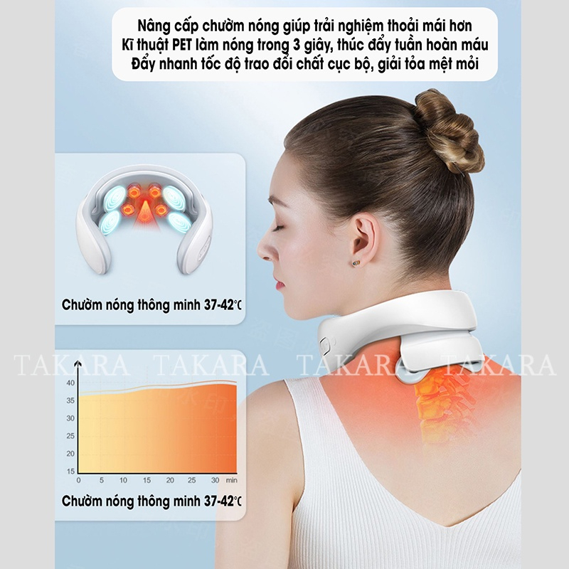 Máy Massage Cổ Vai Gáy Okaymachi Hàng Nhật (Made in Japan) SP23