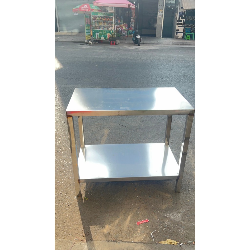 BÀN SƠ CHẾ INOX 100% – CHẮC CHẮN, BỀN ĐẸP, CHUYÊN DÙNG NHÀ BẾppp