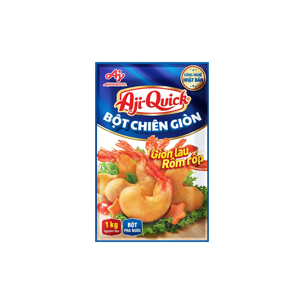 Ảnh Combo 4 Gói Gia Vị Nêm Sẵn Aji-Quick® Bột Chiên Giòn 150g/Gói 1