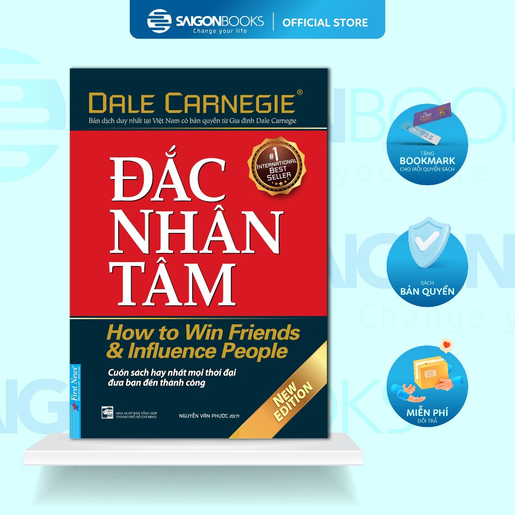 Bìa sách Đắc Nhân Tâm