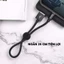 Dây Cáp Sạc Nhanh 2.4A Siêu Ngắn 25 CM Tiện Lợi Dùng Cho Sạc Dự Phòng Chuẩn USB to IP, Micro ,Type C