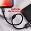 Dây Cáp Sạc Nhanh 2.4A Siêu Ngắn 25 CM Tiện Lợi Dùng Cho Sạc Dự Phòng Chuẩn USB to IP, Micro ,Type C