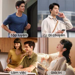 Tai Nghe Bluetooth Không Nhét Tai Shokz OpenFit Air T511 True Wireless Earbuds Pin 6h - Sạc Nhanh- Bảo Hành 2 năm — ảnh 3
