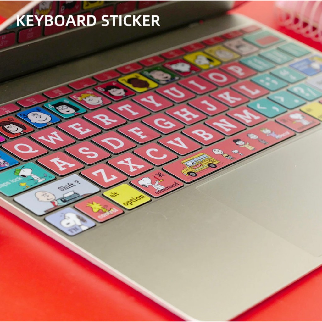 Miếng Dán Trang Trí Bàn Phím Laptop Macbook - Bản hoạt hình cute ...