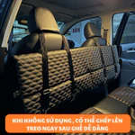 (Có Hỏa Tốc) Nệm xe ô tô, đệm giường ô tô loại 1 gỗ tự nhiên ép plywood CAR247 chính hãng - An toàn sức khoẻ — ảnh 3