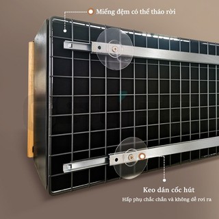 Gslife Giỏ Đựng Đồ Đa Năng Có Ray Trượt-Kệ Để Đồ Tủ Bếp Đa Năng, Thiết Kế Có Thể Gập Lại