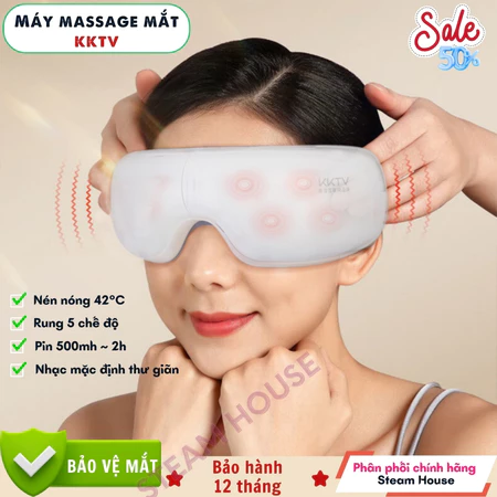 Máy Massage CHIGO Mát Xa Mắt Thông Minh Chăm Sóc Mắt, Giảm Căng Thẳng Mệt Mỏi, Cải Thiện Thị Lực